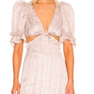 size small For Love and Lemons Maxi dress